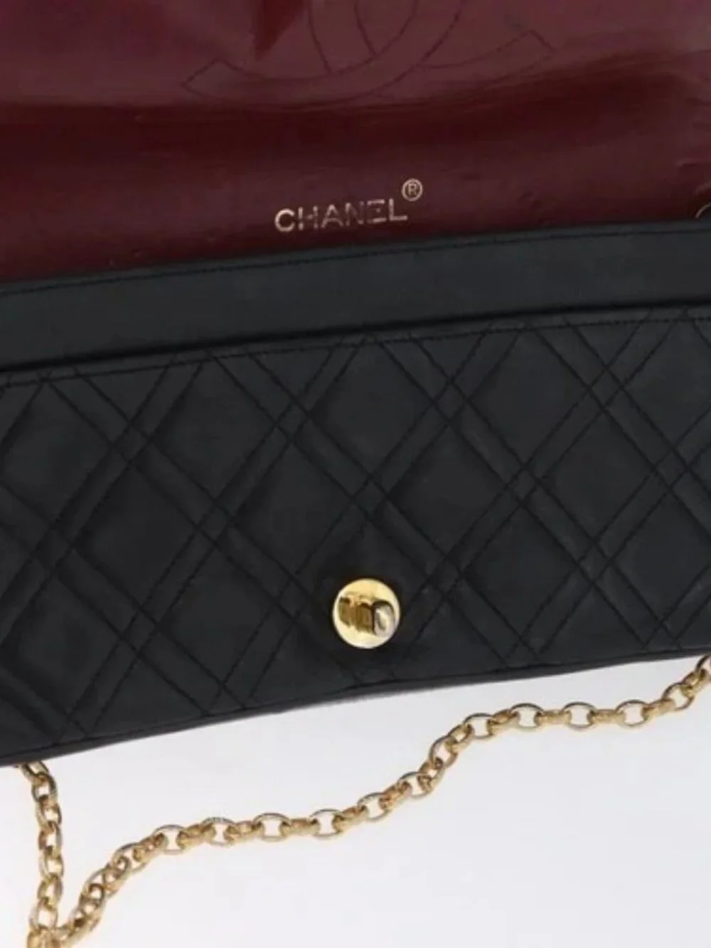 CHANEL brand	chanel color	black